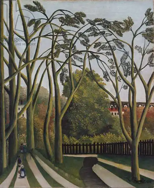 Rousseau, Henri: The Banks of the BiA?vre near BicAatre, c.1908–09