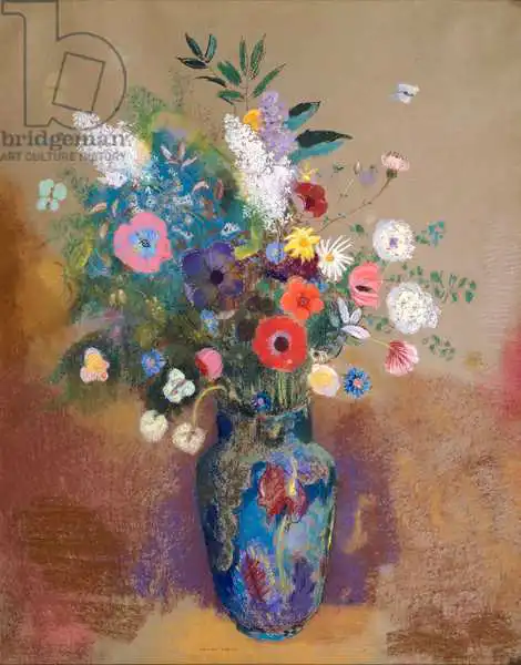Redon, Odilon: Bouquet de fleurs