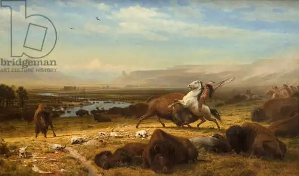 Bierstadt, Albert: The Last of the Buffalo