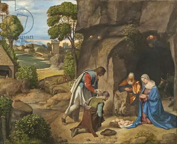 Giorgione: The Adoration of the Shepherds, 1505-10