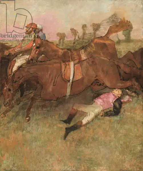 Degas, Edgar: Scene from the Steeplechase: The Fallen Jockey