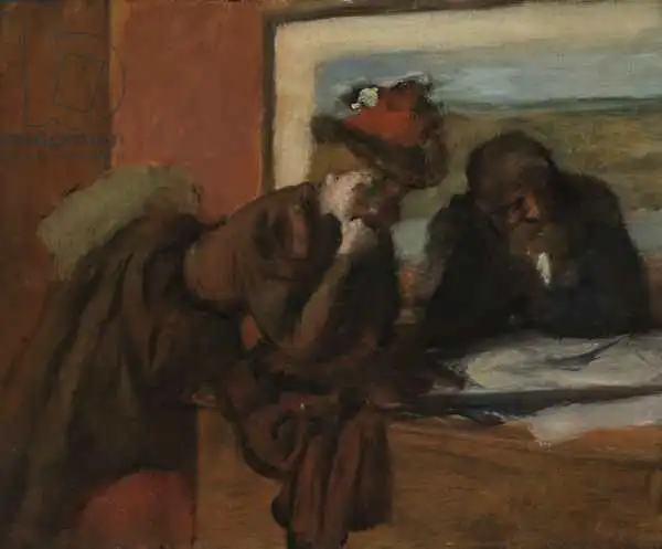 Degas, Edgar: The Conversation, 1885-95