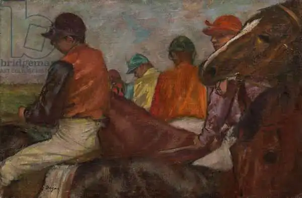 Degas, Edgar: The Jockeys