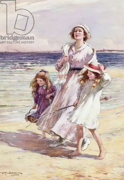 Blacklock, William Kay: Breezy Day at the Seaside