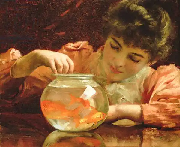 Kennington, Thomas Benjamin: La pecera
