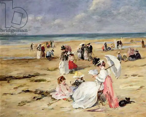 Michel-Levy, Henri: Beach at Courseulles