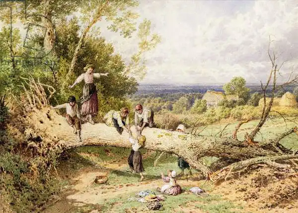 Foster, Myles Birket: Hora de jugar