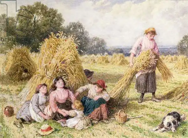 Foster, Myles Birket: El maizal