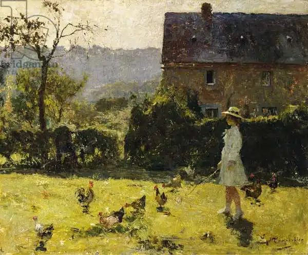 Carpentier, Evariste: Par la ferme