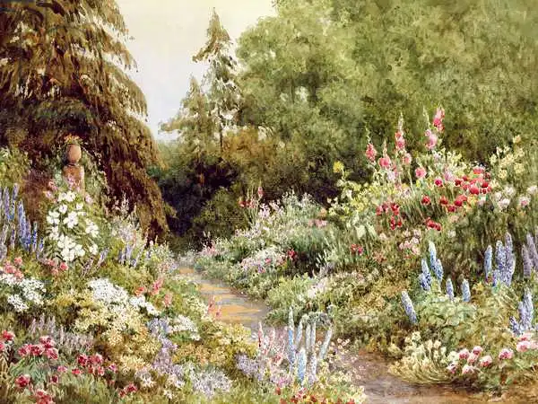 Engleheart, Evelyn L.: Herbaceous Border