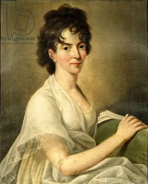 Hansen, Hans: Portrait of the widowed Constanze Mozart
