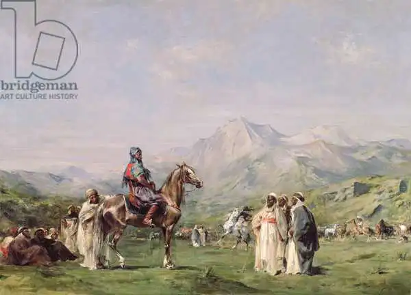 Fromentin, Eugene: Un accampamento sulle montagne dell