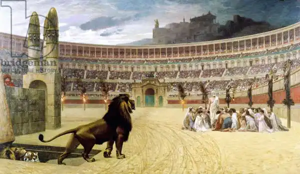 Gérôme, Jean-Léon: The Christian Martyr