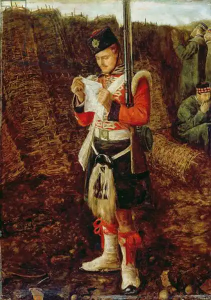 Millais, John Everet: News from Home, 1856-57
