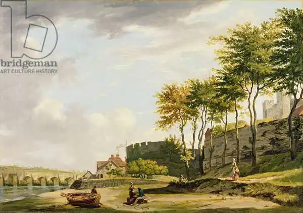 Wheatley, Francis: Medway at Rochester