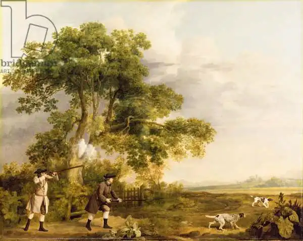 Stubbs, George: Deux messieurs tir