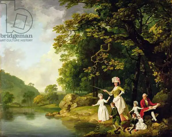 Wheatley, Francis: George and Mary Browne with their Five Elder Children