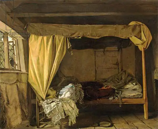 Egg, Augustus Leopold: La mort de Buckingham, 1853-55