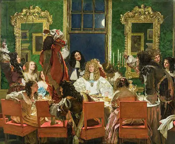 Egg, Augustus Leopold: La vie de Buckingham, 1853-55