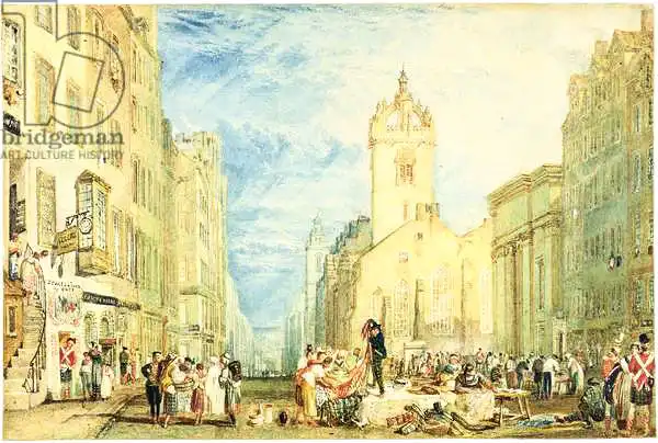 Turner, William: High Street, Edinburgh