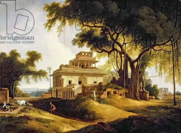 Daniell, Thomas: Ruins of the Naurattan, Sasaram, Bihar