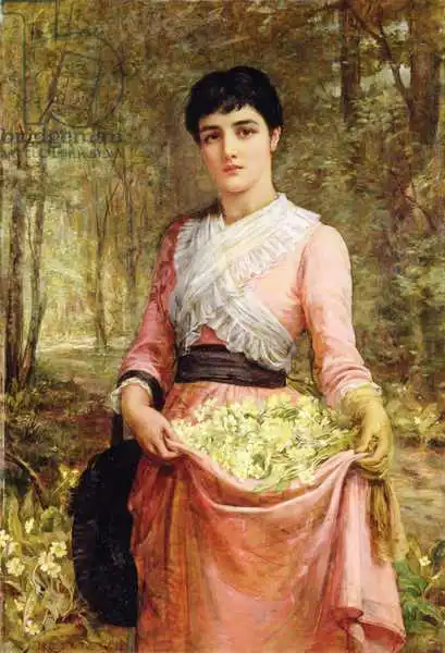Long, Edwin Longsden: Les filles de notre empire. Angleterre: le primrose