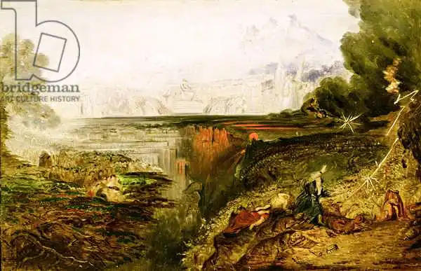 Martin, John: Étude pour le dernier jugement, c.1851-53