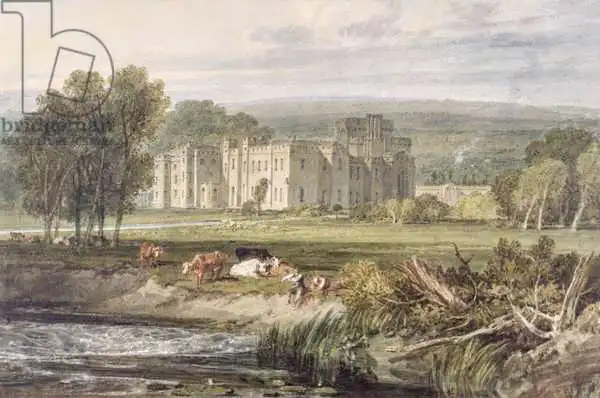 Turner, William: Vue de Hampton Court, Herefordshire, du sud-est