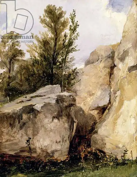 Bonington, Richard Parkes: Dans la forêt de Fontainebleau
