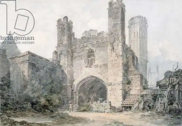 Turner, William: Gate de St. Augustine, Canterbury