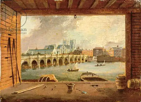 Turner, Daniel: View of Westminster Bridge