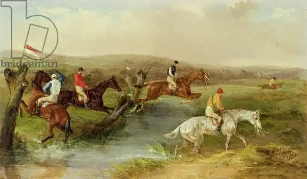 Shayer, William Joseph: Steeplechasing: The Brook