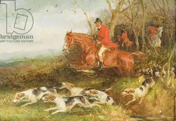 Shayer, William Joseph: Foxhunting: Breaking Cover
