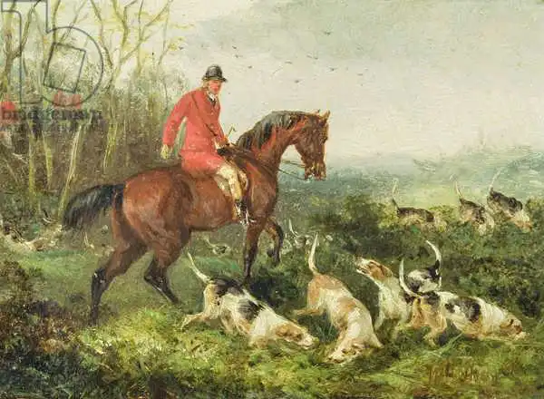 Shayer, William Joseph: Foxhunting: At Cover