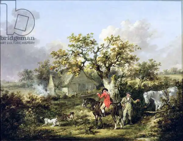 Morland, George: Tir à perdrix