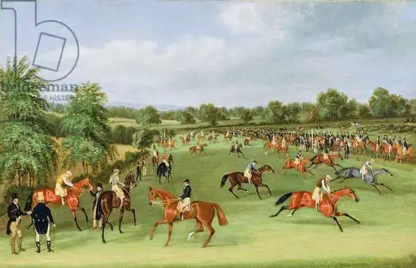 Pollard, James: Epsom Races: Se préparer à commencer
