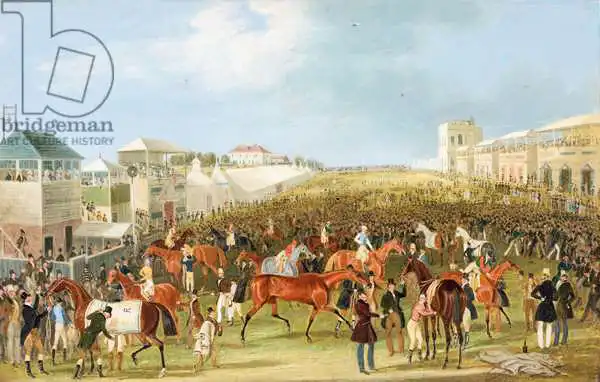 Pollard, James: Epsom Races: la course