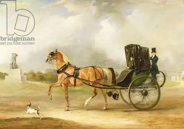 Ferneley, John: William Massey-Stanley fährt sein Cabriolet im Hyde Park