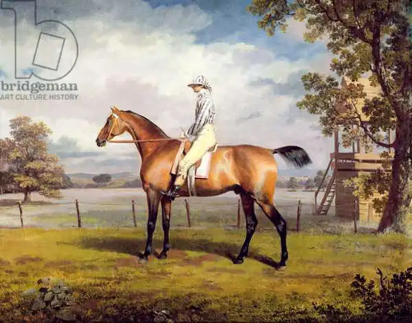 Garrard, George: Le déguisement du duc de Hamilton avec Jockey Up