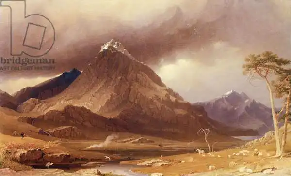 Robson, George Fennel: Tryfan, Carnarvonshire