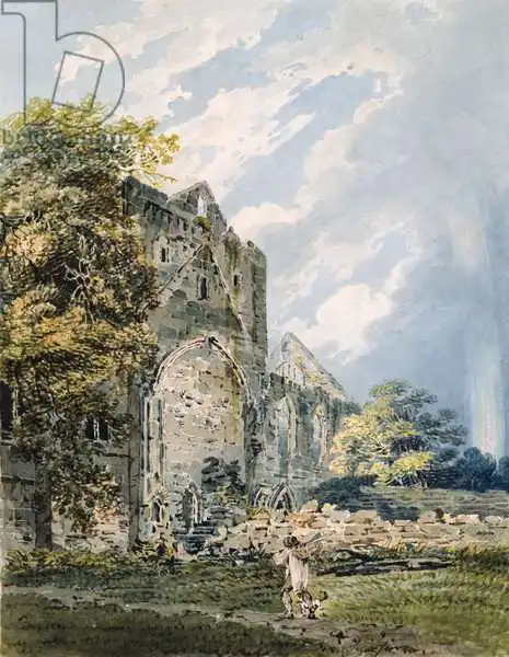 Girtin, Thomas: Abadía de Pluscardine, Elgin