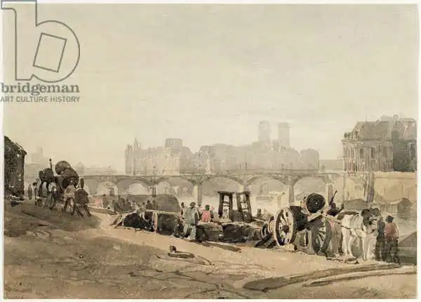 Bonington, Richard Parkes: Ile de la Cite, Paris