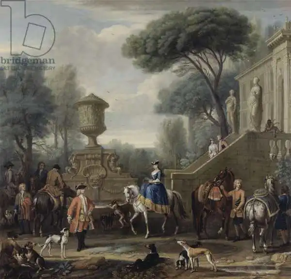 Wootton, John: Preparing for the Hunt, c.1740-50
