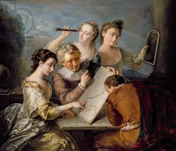 Mercier, Philippe: Le sens de la vue, c.1744-47