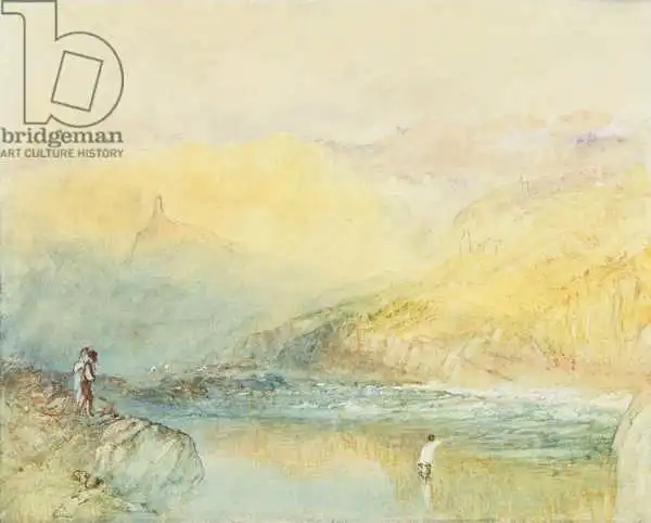 Turner, William: On the Mosell, near Traben Trarabach