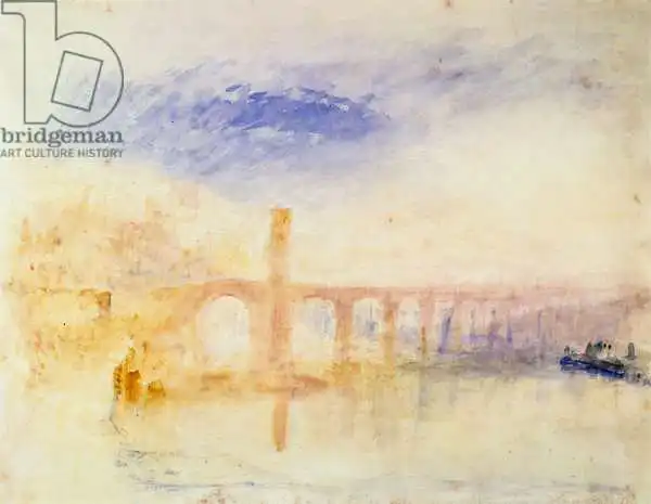 Turner, William: Le pont Moselle, Coblenz