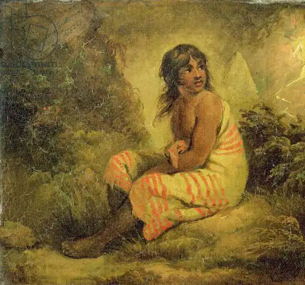 Morland, George: Fille indienne
