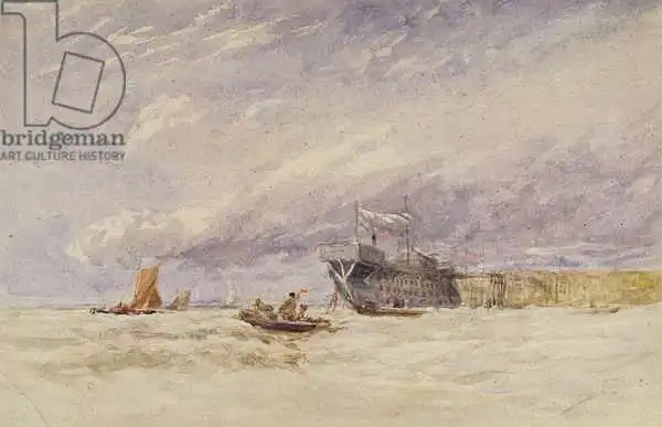 Cox, David: Sur le Medway, c.1845-50