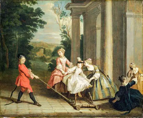 Nollekens, Joseph Francis: Children Playing with a Hobby Horse, c.1741-47