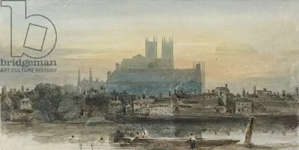 Cox, David: Westminster de Lambeth